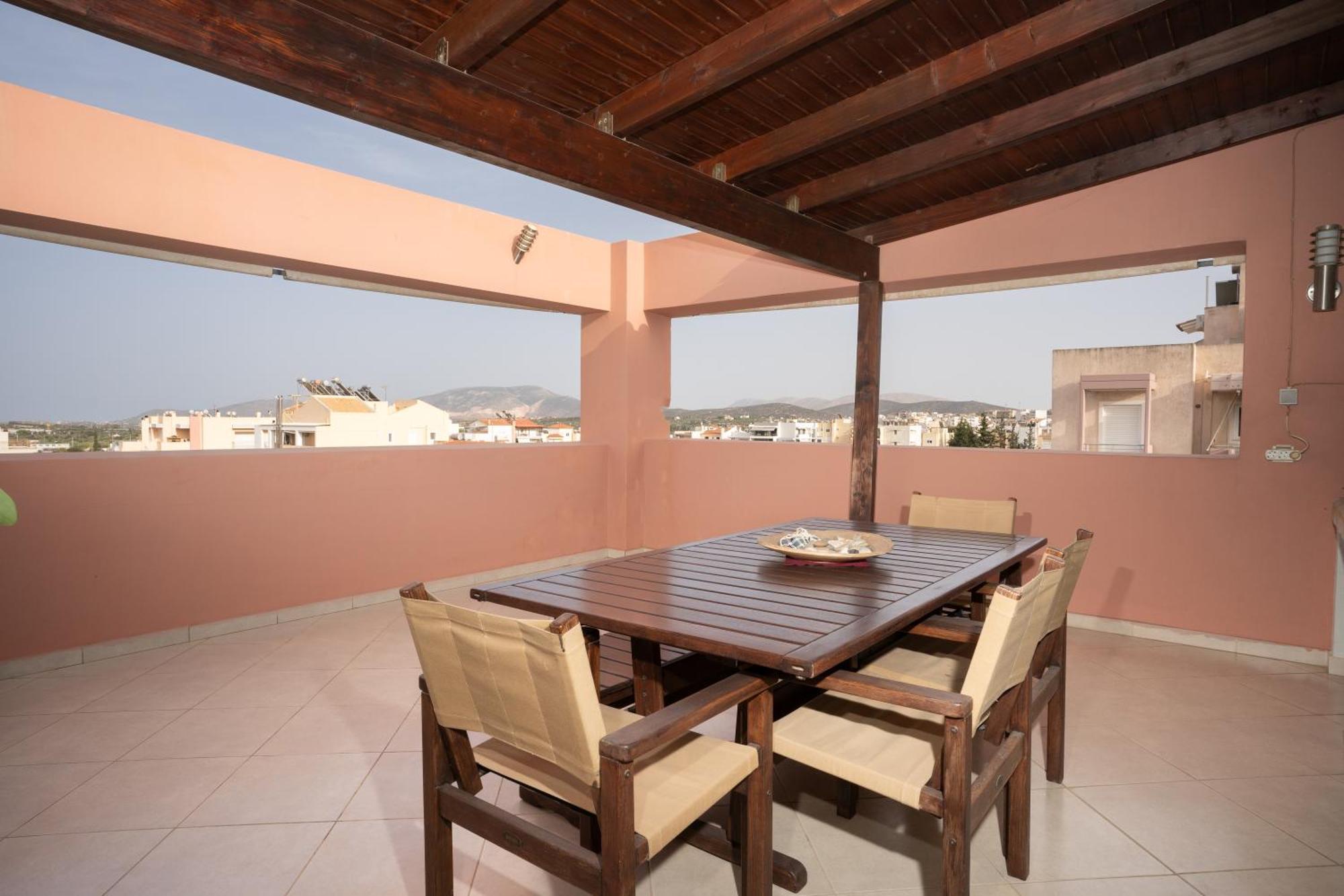 Maria'S Airport Apartment Koropion Exterior photo